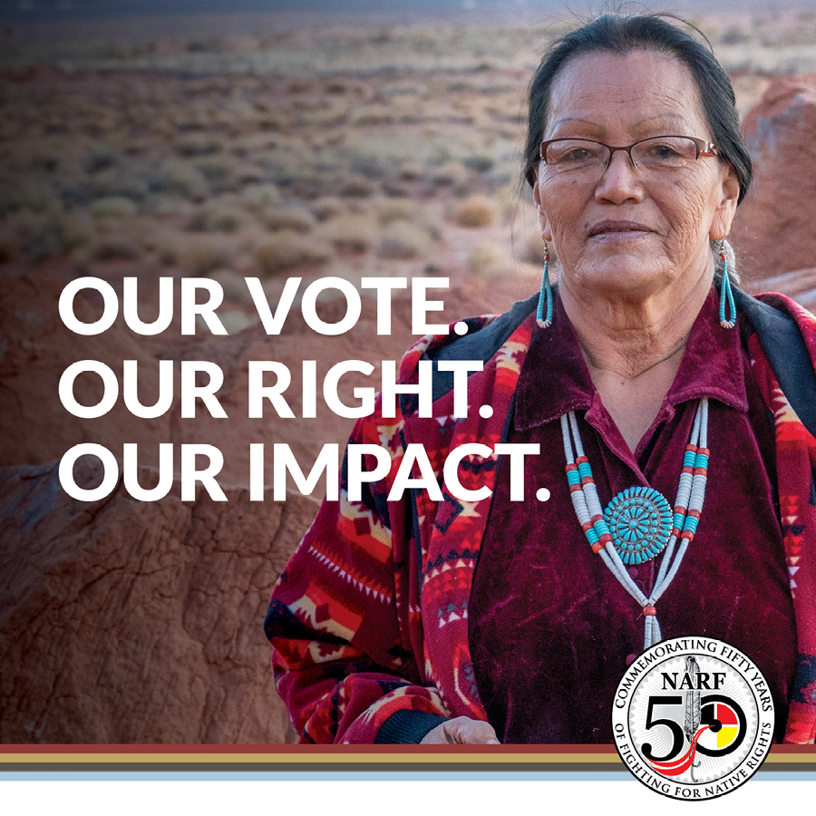 Image of a Native elder with the text: