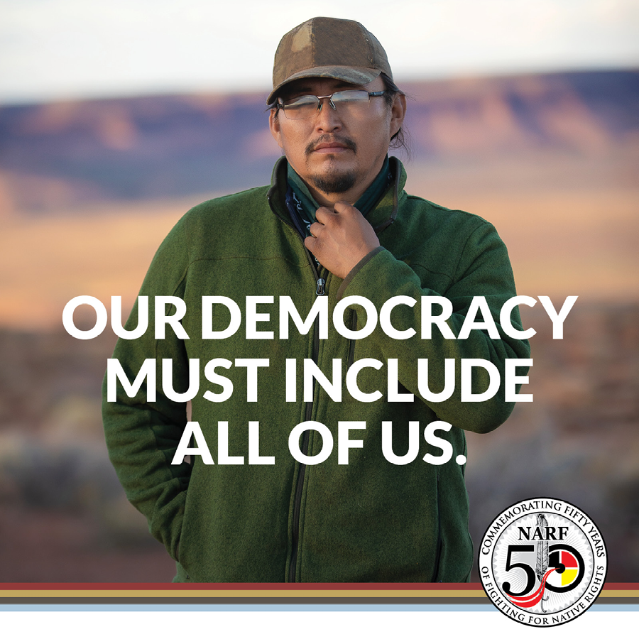 Image of a Native man with the text:
